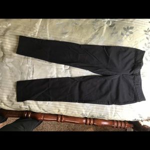 Black ankle pants